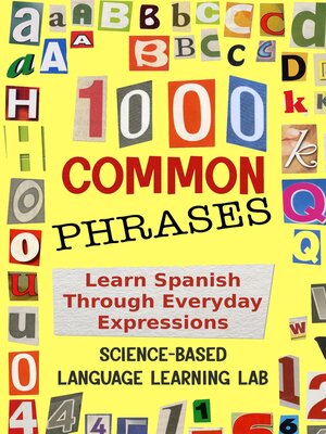 cover image of 1000 Common Phrases